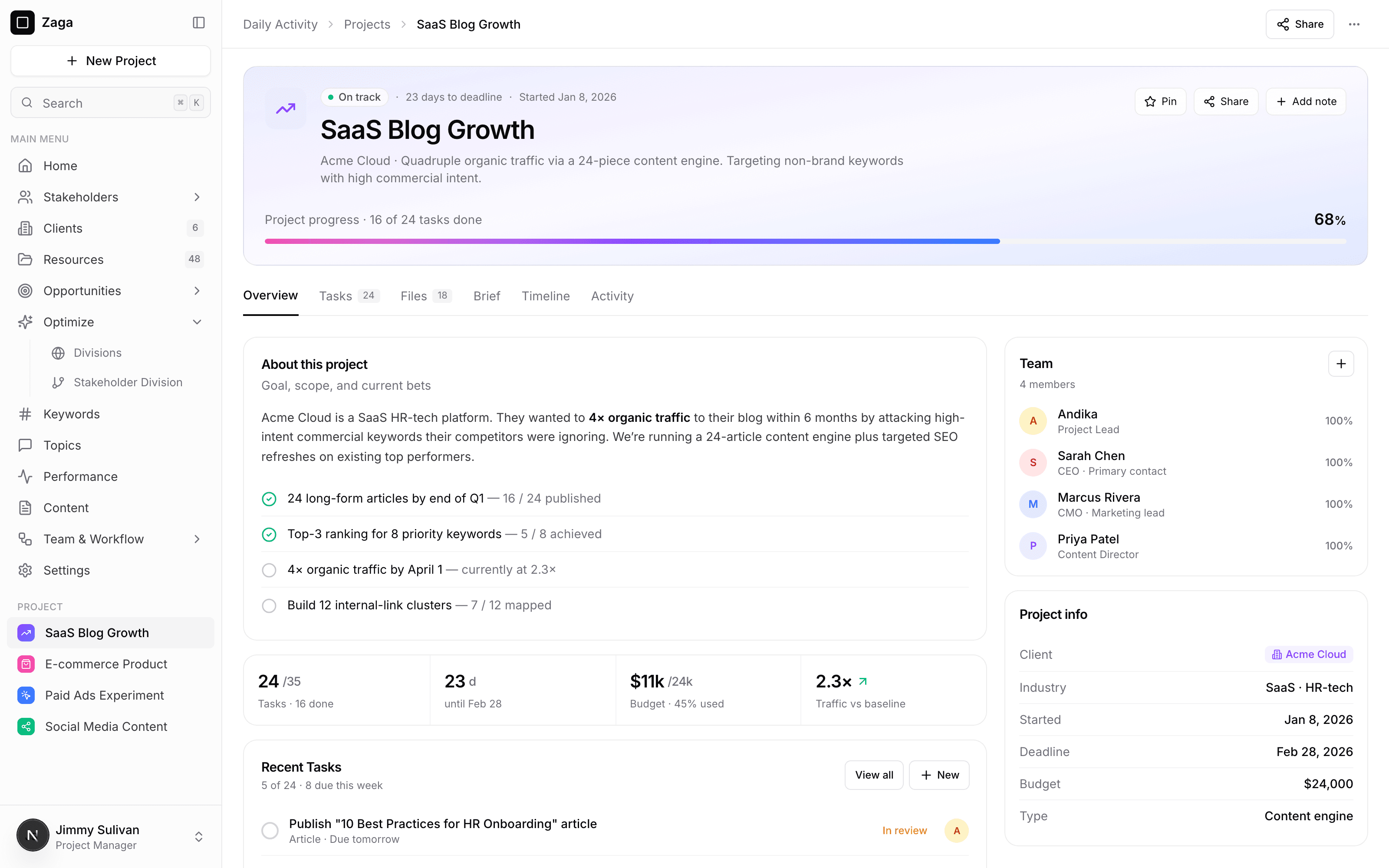 Dashboard Pages block Five (dusk-kit)